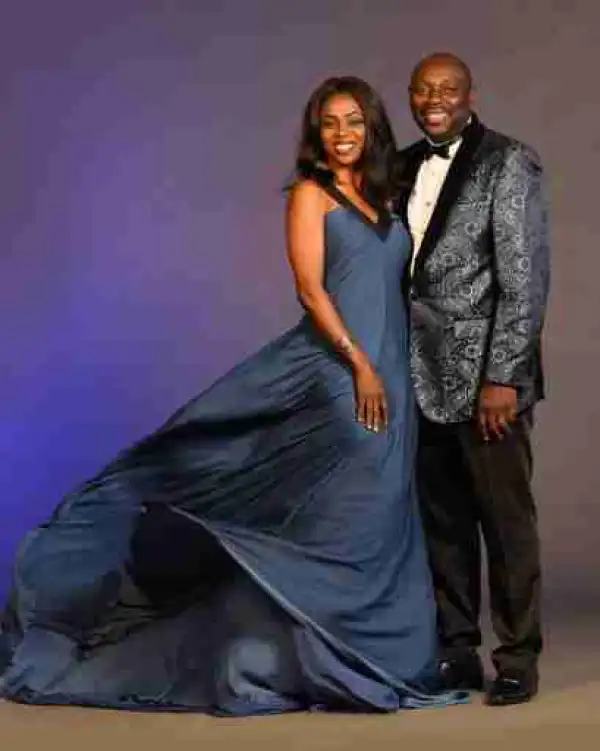 Nollywood Actor, Segun Arinze, Shares Lovely Photo With Wife